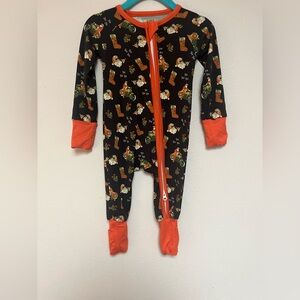 NWOT Bamboo Santa/Motorcycle Zippy Size 3-6M